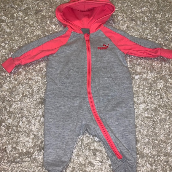Puma Other - Pink & grey puma jumpsuit